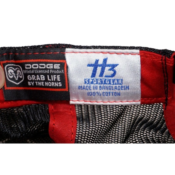 Dodge Hemi Grab Life By The Horns - AutoZone Exclusive Cap - Mopar Trucker Hat - Picture 7 of 8